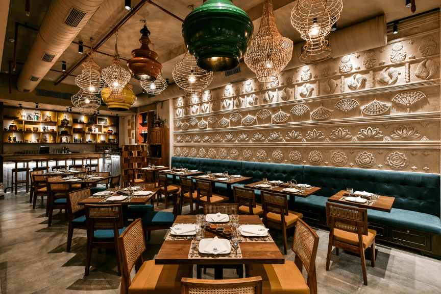 Concept image representing the restaurant's interior